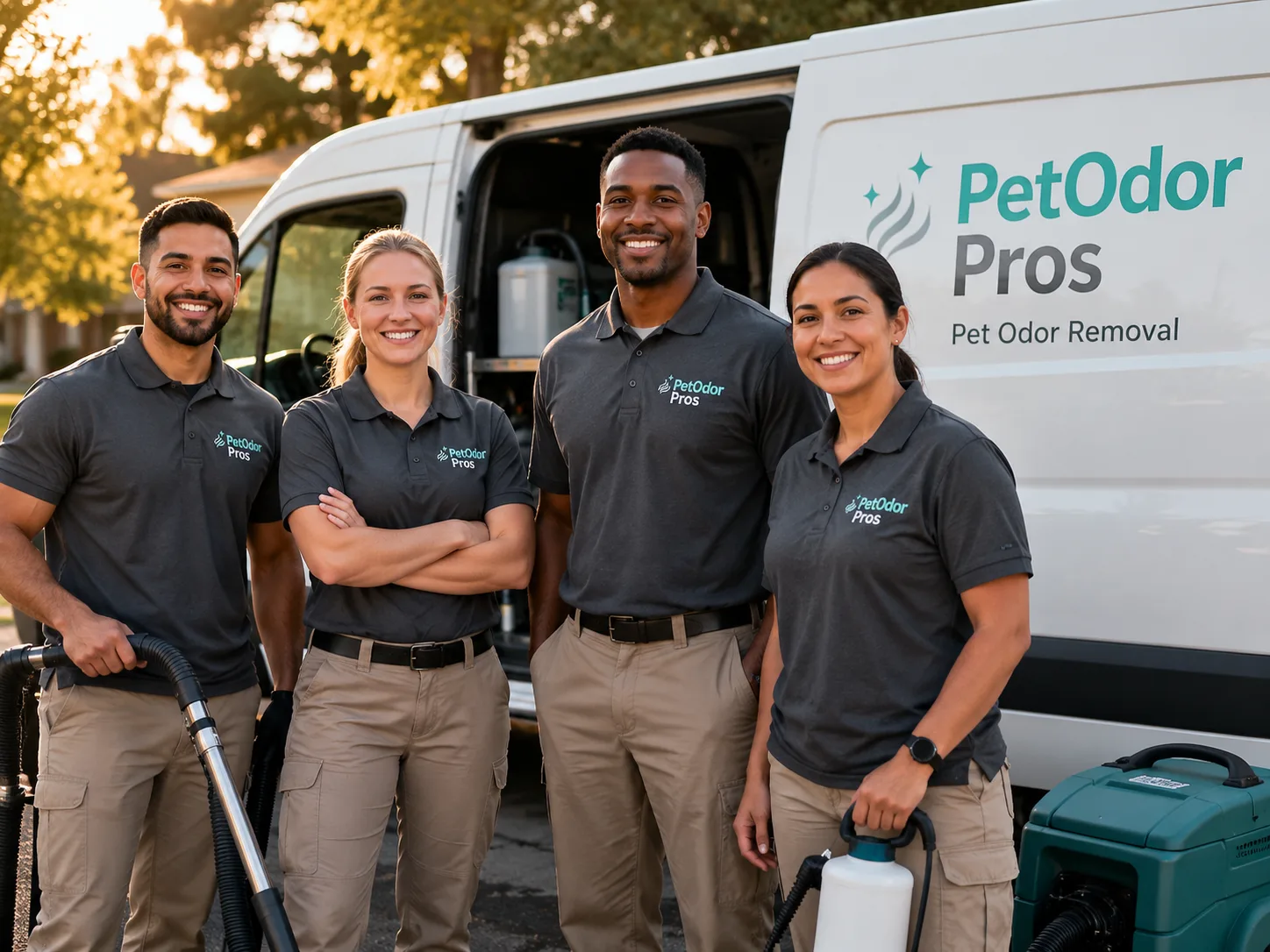 Pet Odor Removal team serving Wallace, CA